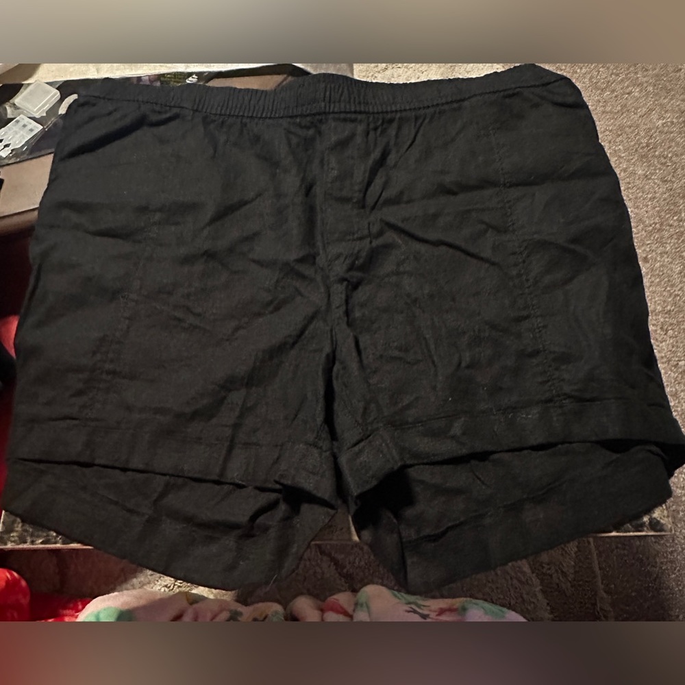 ✨ Brand New Old Navy Linen Shorts Black Size XL 4 Pairs! ✨